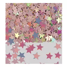 Confetti Metalizado Estrellas Dobles Paquete X 1
