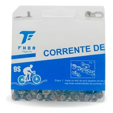 Corrente Bike 9v Velocidades Power Link Mtb Speed Bicicleta