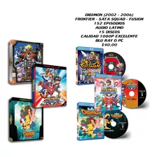 Anime Digimon Adventure 4 5 6 Serie Completa Hd Latino