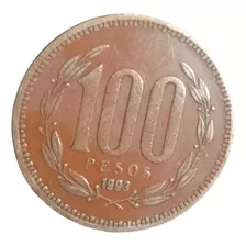 Moneda Chile 100 Pesos 1993