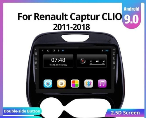 Radio Renault Captur-clio 2g 9puLG Ips Android Auto Carplay Foto 4