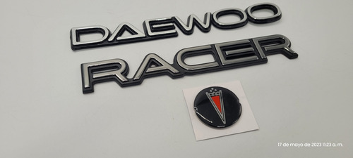 Daewoo Racer Emblemas Y Calcomanias  Foto 2