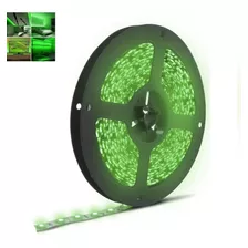 Fita Led Verde 5050 Com Auto Colante Dupla Face C/ Silicone