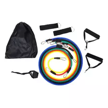 Kit Elastico Treino Extensor De Resistencia Para Exercicio