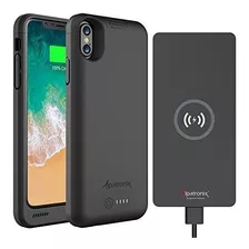 Carcasa De Batería Y Cargador Inalámbrico Para iPhone X / Xs