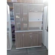 Repostero 4 Puertas Melamina Para Michoondas ( Nuevo )