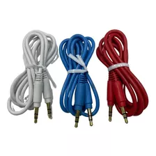 Cable Stereo Macho Macho 3.5mm Audio 1mt Startec Pack 3 Unid