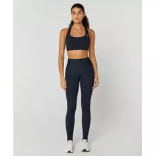 Calça Legging Eterna Cos Sustentaçao Preto Alto Giro