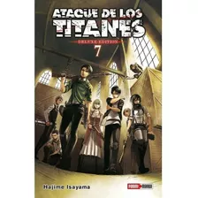 Ataque De Los Titanes Aot Lux Edition 2 En 1 N.7 Manga Panin