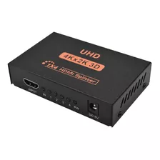 Splitter Hdmi 4 Vias 4 Salidas 1080p Hd 3d 4k 1x4