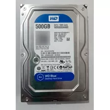 Hd 500gb - Sata - Wd Blue - 7200rpm - Pc - Oem - Cor Unica