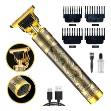 Máquina De Barbear E Cortar Cabelo Profissional Recarregavel