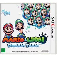 3ds Mario Luigi: Dream Team Novo Lacrado