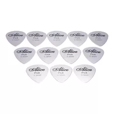 Pack 12 Uñetas Metálicas Thin Finas 0.3mm Bajo Guitarra