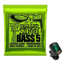 Cuerdas Ernie Ball Para Bajo De 5 Cuerdas 45/130