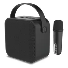 Parlante Portati Soul Bluetooth Tws Karaoke I30 Microfono Color Negro