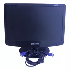 Monitor Lcd Samsung Syncmaster Vga 17 Polegadas 732nw Plus