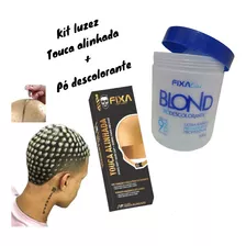 Kit Touca Romana Alinhada + Pó Descolorante Profissional 