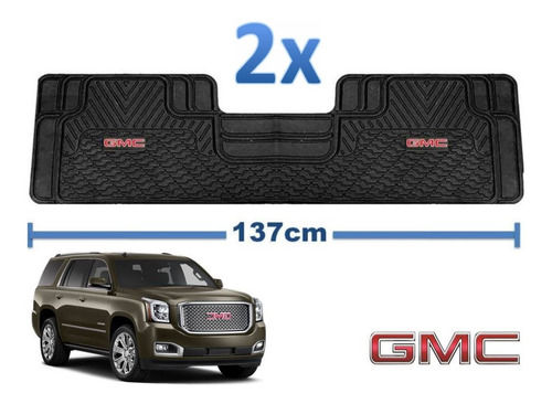 Tapetes 3 Filas Big Truck Logo Gmc Yukon 2015 A 2019 2020 Foto 3