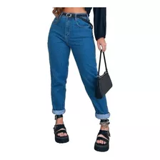 Calça Mom Jeans Feminina Vintage