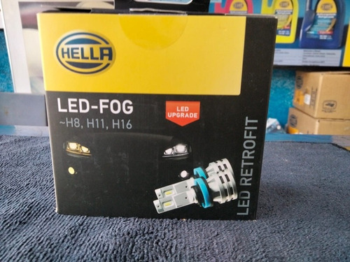 Hella Focos Led Retrofit H11 Plug\u0026play 200% + Luz 6500k Lupa Foto 5