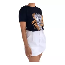 Camisetas Feminina Estampas Sortidas 100% Algodão 