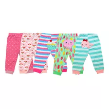 Pantalones Set X5 Para Niña