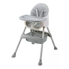 Silla De Comer Vienna Gris - Kidscool