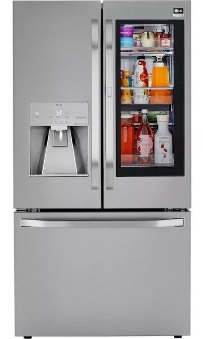 LG French Door Refrigerator With Stainless Steel Bottom