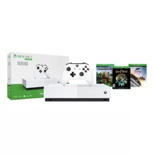 Microsoft Xbox One S 1tb All-digital Edition: Minecraft/sea Of Thieves/forza Horizon 3 Color Blanco