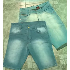 Líquido Combo X 2 Bermudas Jeans Elastizados 