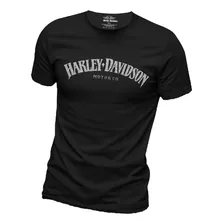 Camiseta 100% Algodão Harley Davidson Iron 883 Motorcycles