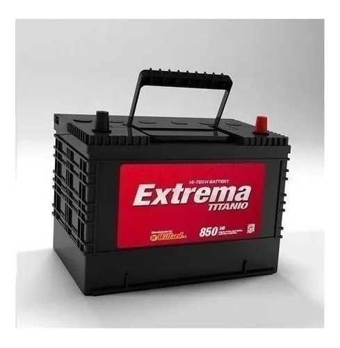 Bateria Willard Extrema 34d-850 Nissan Terrano 3.0 Diesel Foto 2