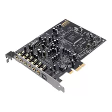 Tarjeta De Sonido Creative Sound Blaster Audigy Pcie Rx 7.1 Con Amplificador De Auriculares De Alto Rendimiento