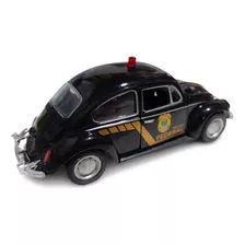 Carrinho De Ferro Miniatura Fusca Polícia !