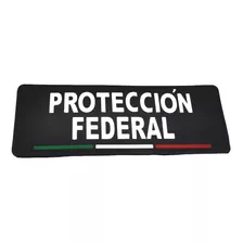 Parche Táctico De Pvc Protección Federal