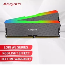 Memória Ram Ddr4 Rgb 16gb (2x8) 3200mhz Asgard