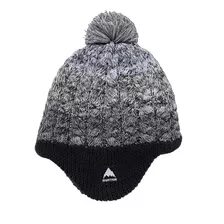 Gorro Con Orejeras Y Forro Polar Niños Pequeños, True Black,