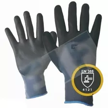 Guantes De Poliéster Bañado En Nitrilo Espumado Modelo N3503