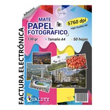 Papel Fotográfico Adhesivo Mate X 100 Hojas (envio Gratis)