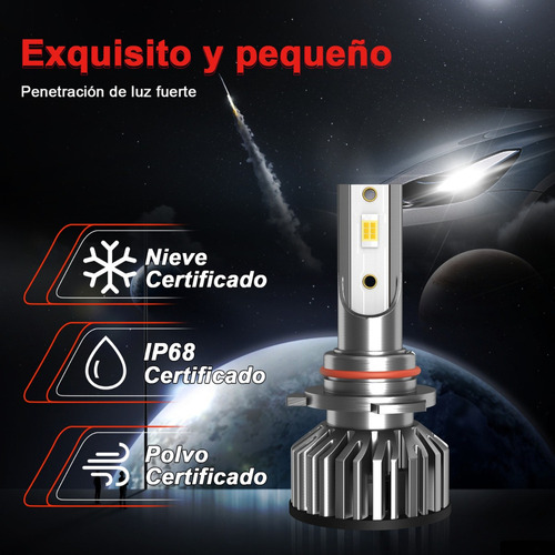 Bombilla Led 9005 9006 Para Faros Delanteros, Luz Alta/baja Foto 6