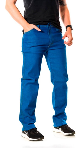 Calça Jeans Masculina Premium Elastano Delavê