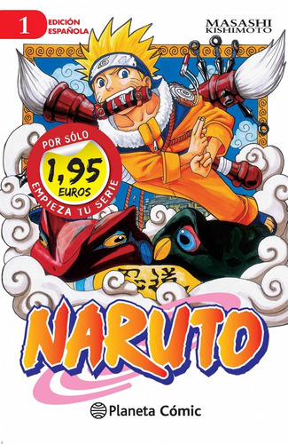 Libro Cómic Manga Naruto Tomo 1  En Español Licencia Oficial