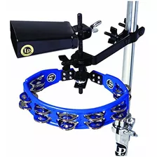 Pandereta Y Cencerro Con Kit De Montaje -latin Percussion Lp