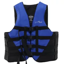 Colete Salva Vidas Nautika Coast Até 80kg Azul E Preto