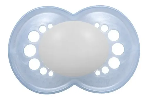 Chupeta Bico De Silicone Original 6m+ Azul - Mam 6-12 Meses