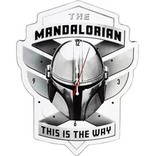 Star Wars The Mandalorian This Is The Way - Reloj Con Forma.