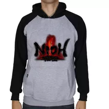 Casaco Moletom Nioh Game Jogo Blusa Moleton Raglan Ps4