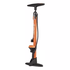 Inflador Pie Bici Vairo Air Force Zf37 Manómetro 160 Psi Color Naranja