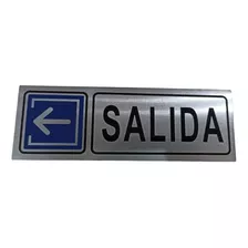 Señalitica Letrero Salida Autoadhesivo Venzhop